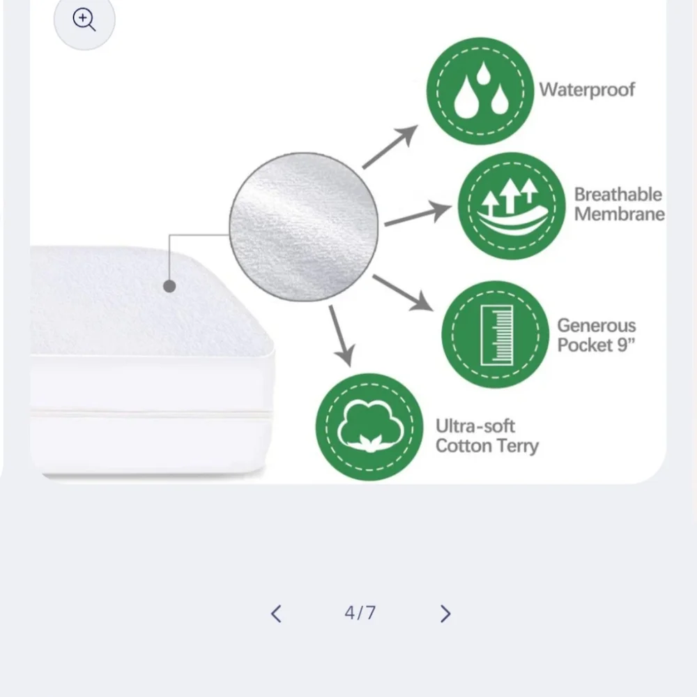Twin Mattress Protector NIB